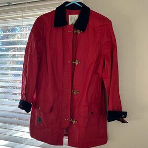 Vintage Ralph Lauren RL 67 Marine Supply Waxed Jacket Lobster Clasp Jacket